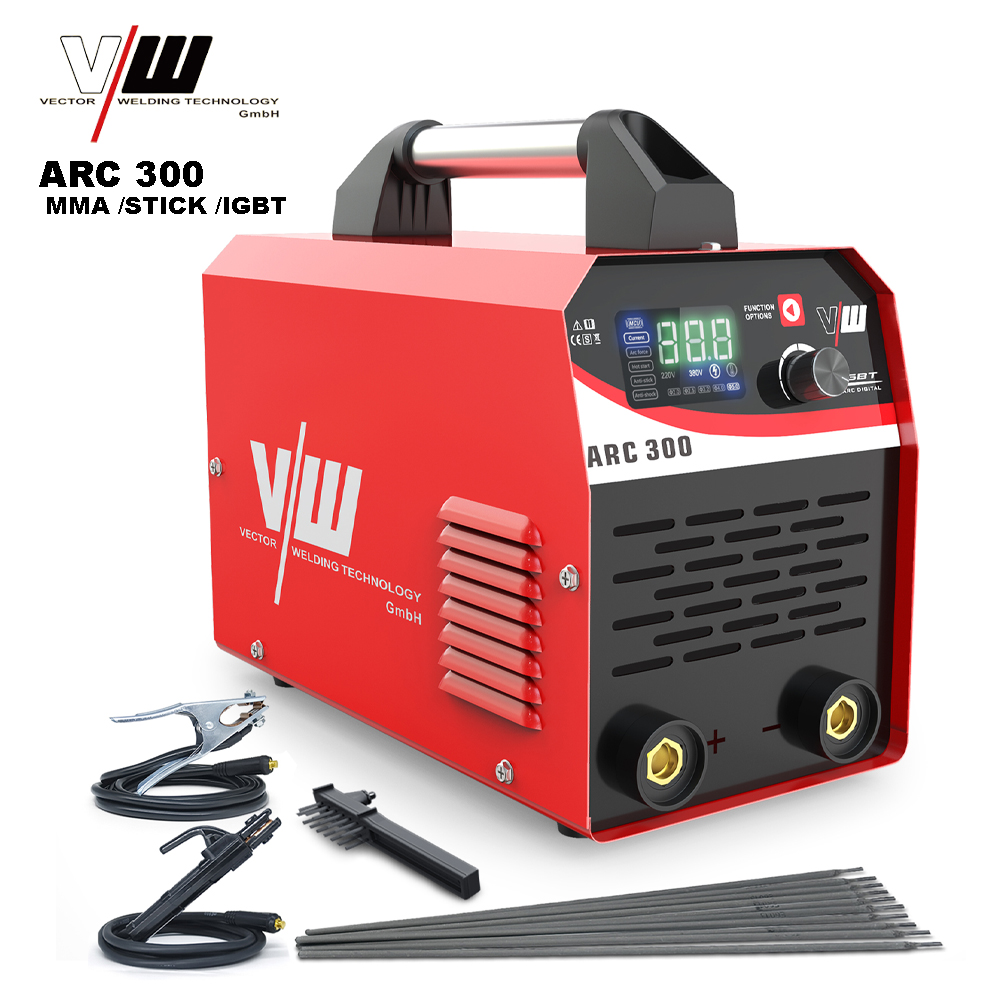 Inverter Welding Machine Igbt 300A - เครื่องเชื่อมไฟฟ้า VECTOR 300A แบบแมนนวล MMA Stick