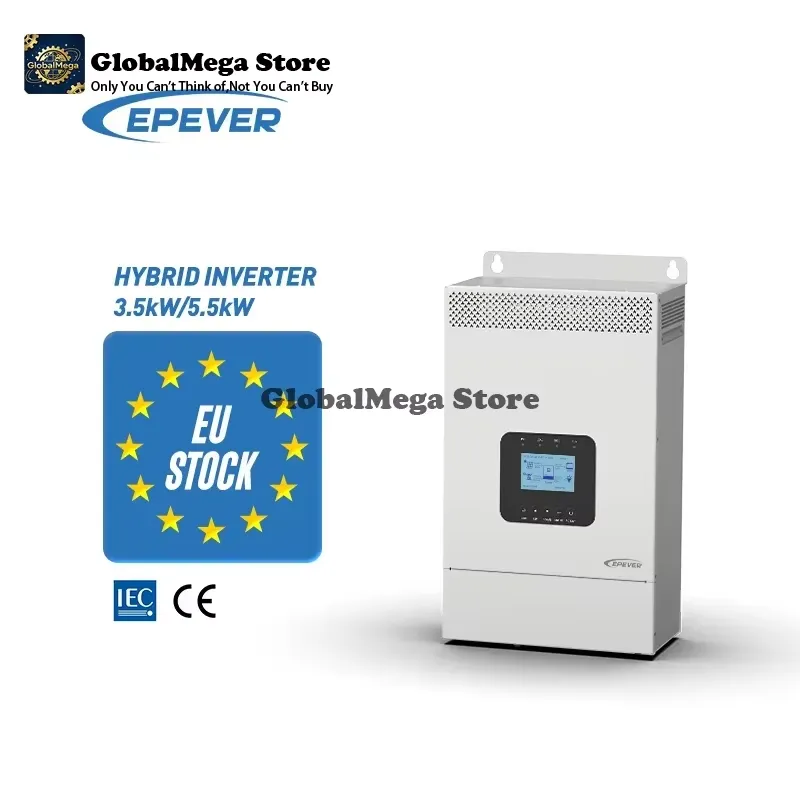 Hybrid Solar Inverter 5.5Kw Mppt 48V - อินเวอร์เตอร์ไฮบริดพลังงานแสงอาทิตย์แบบออฟกริดรุ่นล่าสุดปี 2026 ขนาด 3KW 3.5KW 5KW