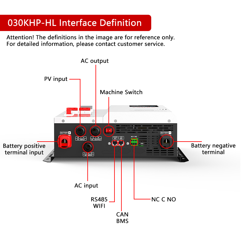 อินเวอร์เตอร์ไฮบริดพลังงานแสงอ - Hybrid Solar Inverter 5.5Kw Mppt 48V บทวิจารณ์และราคา