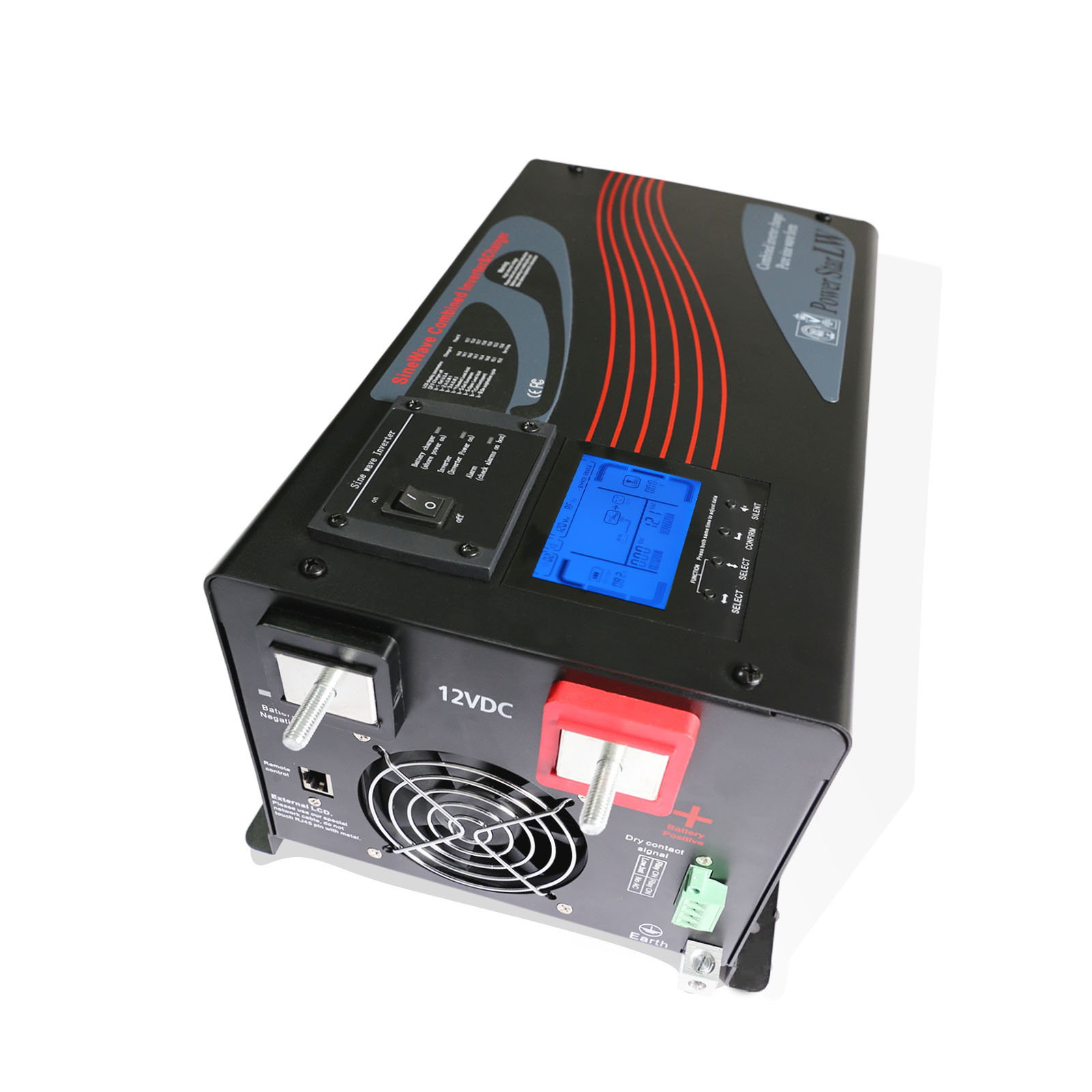 อินเวอร์เตอร์พลังงานแสงอาทิตย์ - Off Grid Solar Inverter 48V 6000W บทวิจารณ์และราคา