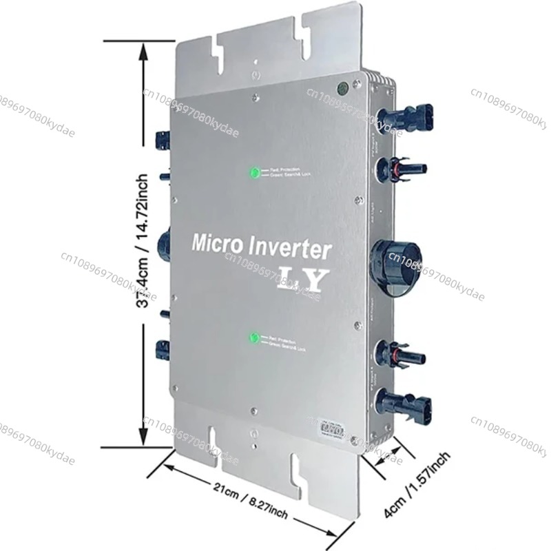 ไมโครอินเวอร์เตอร์โซลาร์เซลล์แ - Micro Inverter 1400W Solar Grid Tie บทวิจารณ์และราคา