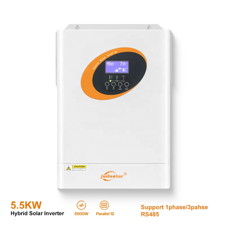 อินเวอร์เตอร์พลังงานแสงอาทิตย์ - Hybrid Solar Inverter 5.5Kw Mppt 48V บทวิจารณ์และราคา