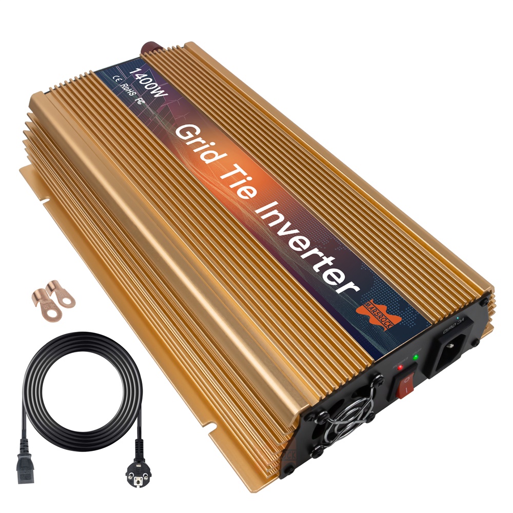 1400W 10.5 - 50VDC To AC90 - 1 - Micro Inverter 1400W Solar Grid Tie บทวิจารณ์และราคา