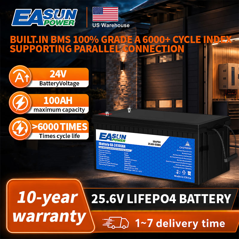 แบตเตอรี่ลิเธียม LiFePO4 24V 1 - Grid Tie Inverter Limiter 2000W บทวิจารณ์และราคา