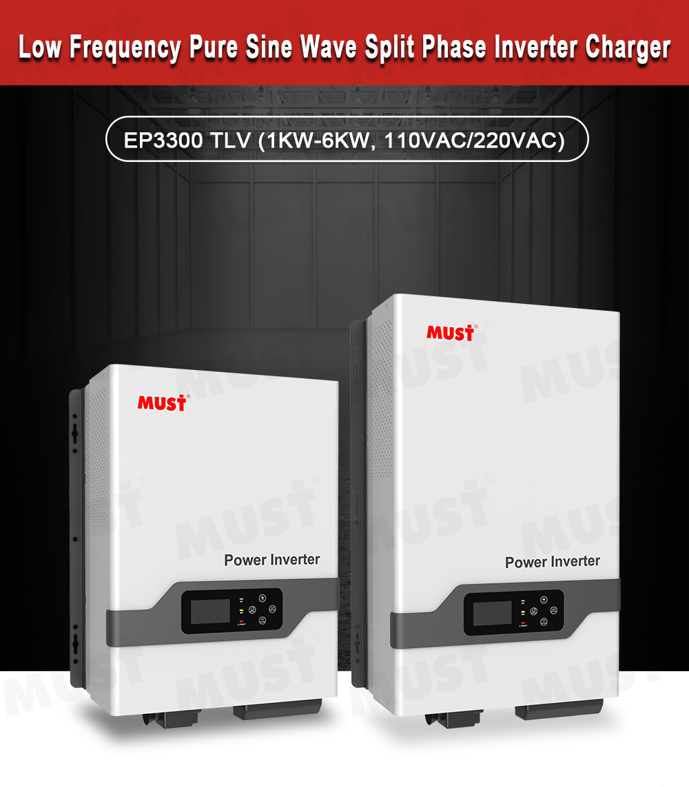 อินเวอร์เตอร์แปลงไฟแบบแยกเฟส 1 - Pure Sine Wave Inverter 5000W 48V 220V บทวิจารณ์และราคา